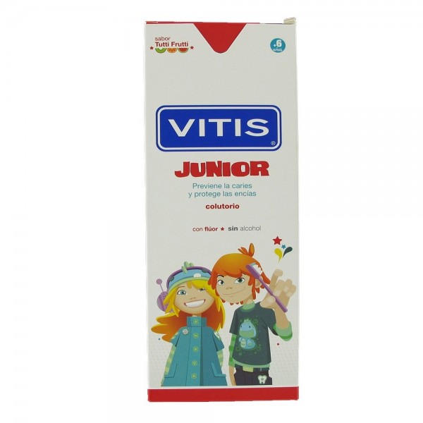 Vitis Junior Colutorio Sabor Tutti Frutti 500 ml