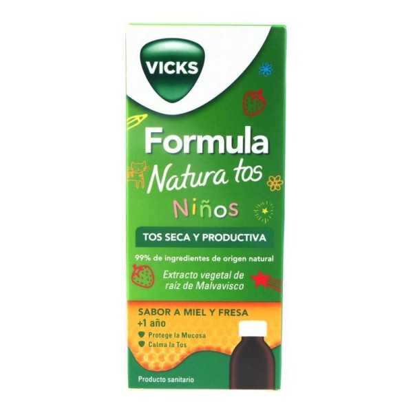 Vicks Formula Natura Tos Niños 140ml